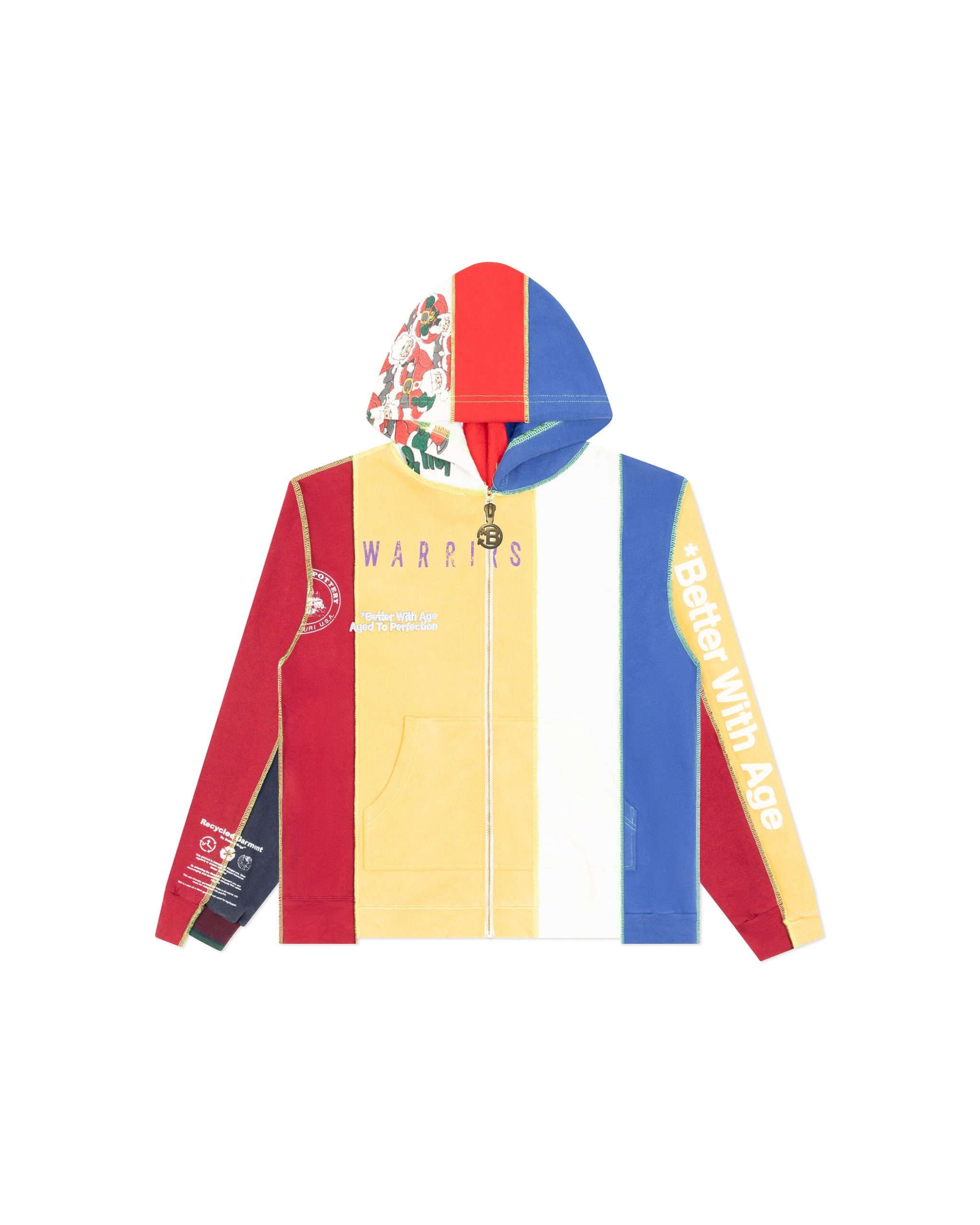 BWA 5 PANEL ZIP-UP HOODIE BWA 5 PANEL ZIP-UP HOODIE