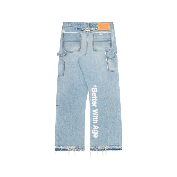 BWA MASON DOUBLE-KNEE SELVAGE DENIM TROUSER